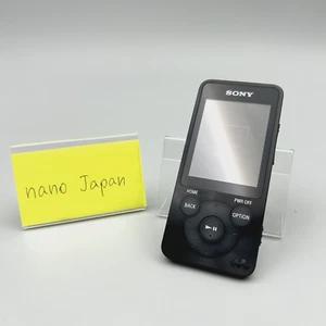 SONY NW-S14 Walkman MP3 Bluetooth Portable Audio Player Black Tested Used - Picture 1 of 20