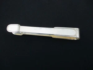 FRENCH ART DECO CHRISTOFLE LAOS SUGAR CLAMP SILVER PLATED LUC LANEL MONOGRAM AB - Picture 1 of 12