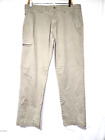 Weatherproof Vintage Mens Performance Weather Flex Flat Front Pants Khaki 36X30