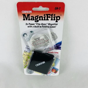 MagniFlip de Carson, Lupa 3X - GN-33 Lupa Abatible, Lente Acrílica - Imagen 1 de 10