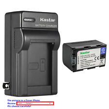Kastar Battery Wall Charger for JVC SSL-JVC50 JVC50 & JVC GY-HM650 Video Camera