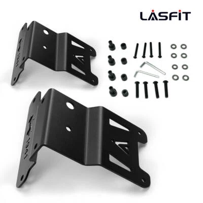 Custom Ditch LED Light Mount Bracket for Jeep Gladiator JT Wrangler JL 2018-2022 Foto 1 de 4