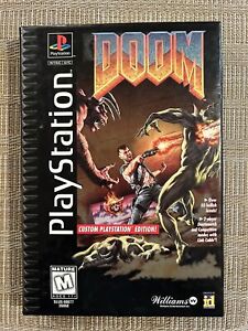 PS1 Long Box (Doom) Sony PlayStation 1 Game Complete 1995
