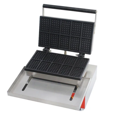 Commercial Nonstick Electric Mini Square Waffle Maker Baker Machine 110V - Image 1 of 4
