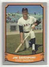 1989 Pacific Legends Baseball - #118 - Jim Davenport - San Francisco Giants