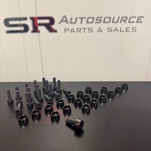 SR Autosource Bronze/Black Rocker Cover Dress Up Kit RB20 RB25 RB26 Skyline - Picture 1 of 2