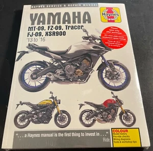 2013-2016 HAYNES YAMAHA MT-09, FZ-09, FJ-09,XSR900 SERVICE REPAIR MANUAL (6333) - Picture 1 of 2