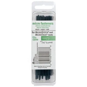 Avery Dennison Micro Stitch Fastener Refills 4.4mm 1200/Pkg Black - Picture 1 of 1