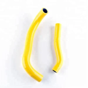 Manguera de radiador de silicona amarilla para Suzuki KFX400 LTZ400 DVX400 Z400 03-08 - Imagen 1 de 7