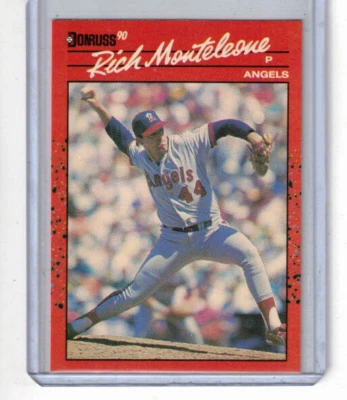1990 Donruss #462 Rich Monteleone - Angels - Image 1 of 2