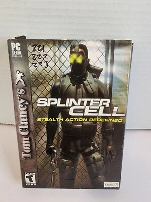 Tom Clancy's - SPLINTER CELL STEALTH ACTION REDEFINED - PC-CD-Rom - 2003 - Image 1 of 4