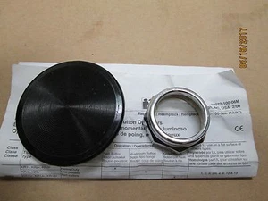 NEW OTHER, SQUARE D 9001K16B, BLACK MUSHROOM HEAD W CHROME RING NUT. - Picture 1 of 1