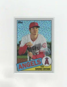 2020 Topps 1985 Topps Chrome Silver Pack Mojo Shohei Ohtani #85C-2 - Bild 1 von 2