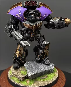 Legio Custodes Telemon Dreadnought pesante Adeptus Custodes Warhammer dipinto 40K - Foto 1 di 6