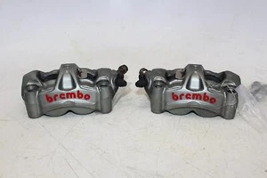 2014 Aprilia Rsv4 R Aprc Abs 1100 Factory Front Brake Caliper Set Pair Brembo - Picture 1 of 10