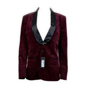 J.LINDERBERG Men's Lux One Button Shawl Blazer Purple Size 48/L Retail $250 NWTD - Picture 1 of 3