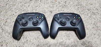2 x SteelSeries Nimbus Wireless Game Controller Gamepad for Apple TV, iOS, & Mac - Image 1 of 4