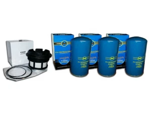 7.3L TURBO DIESEL 3 OIL FILTERS & 1 FUEL FILTER (WITH CAP) - REPLACES FD4596 - Bild 1 von 6