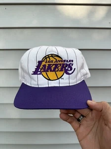 Vintage Los Angeles Lakers Starter Snapback NBA Sports Hat - Picture 1 of 5