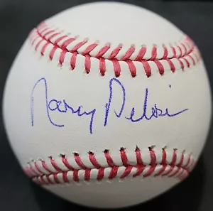 Nancy Pelosi Signed Baseball ROMLB Speaker Of The House RARE Auto Trump... - Picture 1 of 2