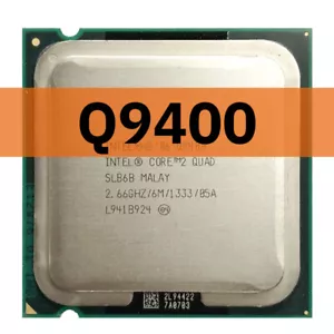 Intel Cores 2 Quad Cores Q9400 2.66 GHz LGA775 CPU Processor - Picture 1 of 2