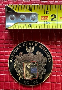 Vintage Coach Builders Auto Club of Daytona Metall Abzeichen Emblem - Bild 1 von 2