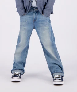 Jeans Vingino Boys Gino light vintage relaxed fit nuovi taglia 176/16 Y - Foto 1 di 7