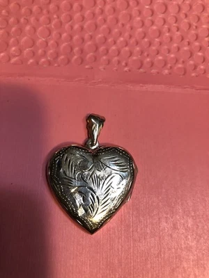 Heart Photo Locket Pendant, 925 Silver, New. - Image 1 of 4