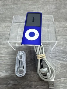 Apple iPod nano 4th Generation Blue/Purple (8GB) A1285. Loaded With Music - Picture 1 of 5