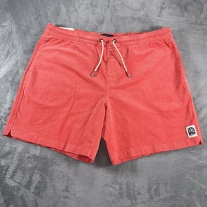 Coast Corduroy Shorts Men’s XL Coral Barra Drawstring 7" Inseam $60 MSRP NWT - Picture 1 of 11