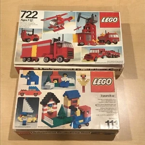 2 Teilsets - Lego 111 & 722 mit Karton - Beschreibung lesen - Bild 1 von 8