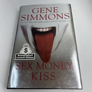 SIGNIERT Gene Simmons Sex Geldkuss Hardcover Buch handsigniert Limited Edition - Bild 1 von 8