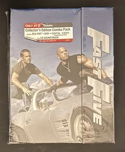Fast Five Blu-Ray Collector’s Edition Target Exclusive New Sealed - Picture 1 of 2
