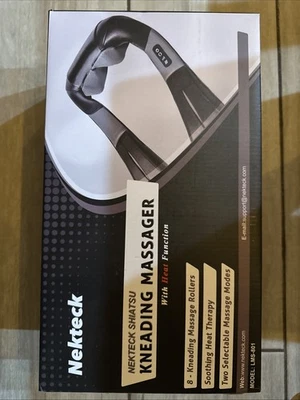 Массажер шиацу для шеи и плеч Nekteck с подогревом — модель LMS-801 - Изображение 1 из 4
