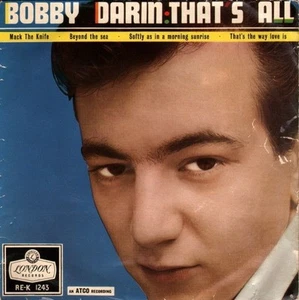English7 Bobby Darin Thats All Rek1243 London Records /00080 - Picture 1 of 1
