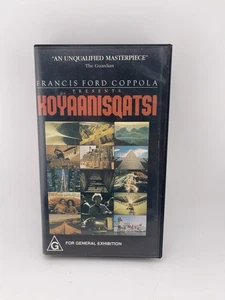 Francis Ford Coppola Presents Koyaanisqatsi UK 1983 VHS PAL VIDEO - Picture 1 of 2