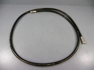 Piranhaflex - PF628-06 SAE 100RB 3/8" w/PFR-06 Hydraulic Hose NEW 7 FT LENGTH - Picture 1 of 5