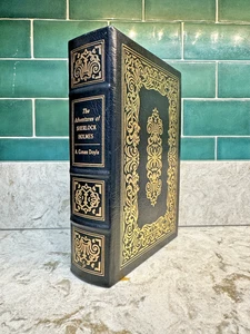 SIR ARTHUR CONAN DOYLE - The Adventures Of Sherlock Holmes - EASTON PRESS 1981 - Picture 1 of 4