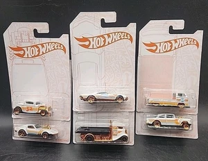 Hot Wheels 52nd Anniversary Pearl and Chrome Series Set of Six Cars 2020 NIB - Picture 1 of 20
