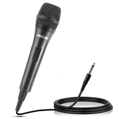 Dynamic Karaoke Microphone for Singing, Vocal Wired Microphone for Karaoke, H... - Image 1 of 4