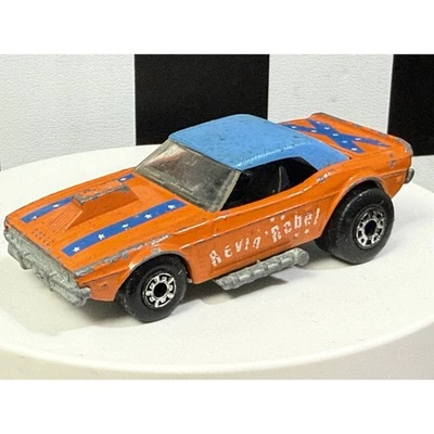 Matchbox Superfast MB1 1975 Dodge Challenger Revin Rebel Blue Top - Image 1 of 4