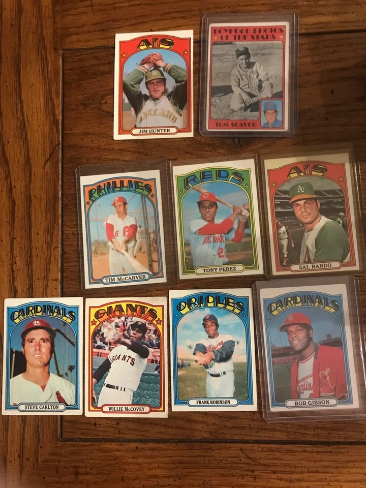 Foto de Tom Seaver Boyhood 1972 Topps (la subasta es para la única tarjeta en el título) Foto 1 de 1