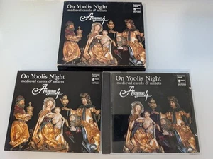 On Yoolis Night: Medieval Carols & Motets Import Germany CD Anonymous 4 w/ Book - Picture 1 of 9