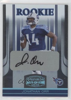 2006 Donruss Gridiron Gear Platinum Signatures /25 Jonathan Orr Rookie Auto RC - Image 1 of 2