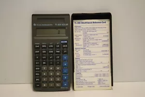 TI-30X SOLAR Texas Instruments Solar Scientific Calculator - Picture 1 of 2