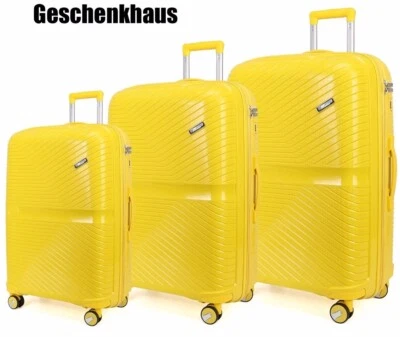 Reisekoffer Dehnungsfuge Koffer Trolley Hartschalenkoffer 150-127 Rolle M bis XL - Bild 1 von 4