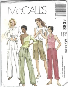 McCall's Sewing Pattern 4088, Shorts and Pants, Size 4 - 10, Uncut FF - Picture 1 of 2