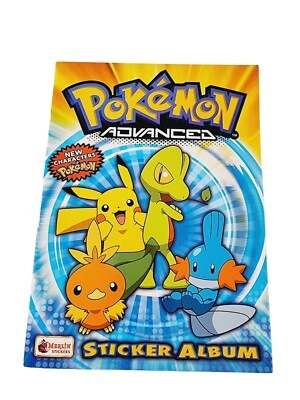 Pokemon ADVANCED Merlin Sticker Album 2004 With Poster Incomplete - Image 1 of 4
