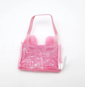 Miniature mini 2" pink bunny itabag bag purse for dolls plush Japan - Picture 1 of 2