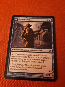 Brute Homicide Erudit Civilise Civilised Scholar Innistrad Card Magic MTG VF FR - Picture 1 of 2
